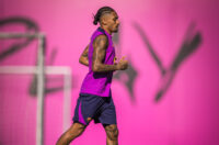Raphinha entrenando