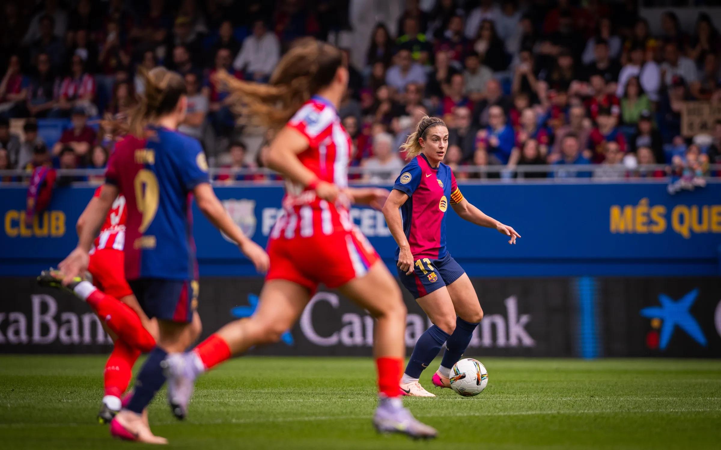 Alexia Putellas Alexia Putellas en el último partido ante el Atlético de Madrid.
