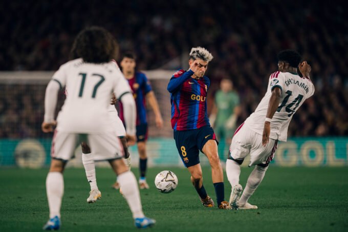 Pedri en el Clásico