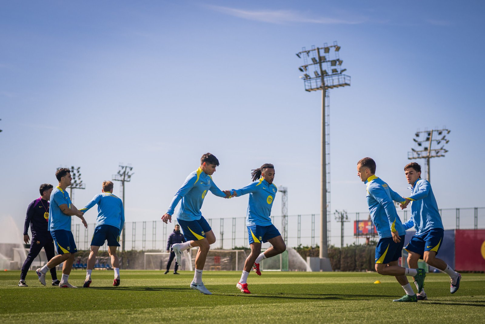 Jules Koundé y Gerard Martín