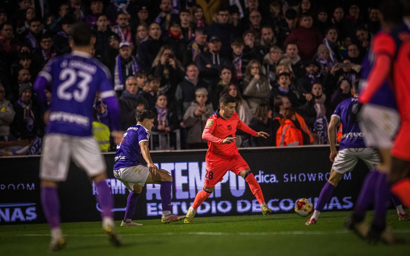 Roony Bardghji en el partido ante el Guadalajara