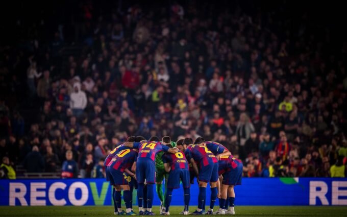 FC Barcelona en la ida de cuartos de final