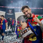 Íñigo Martínez con el FC Barcelona.