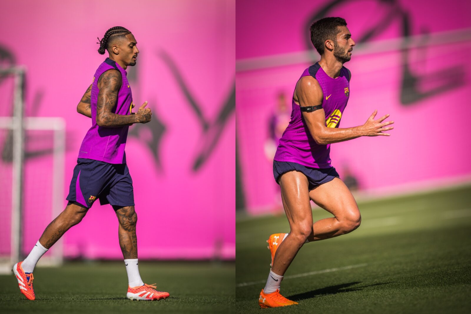 Raphinha y Ferran Torres