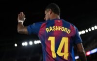 Marcus Rashford con el FC Barcelona