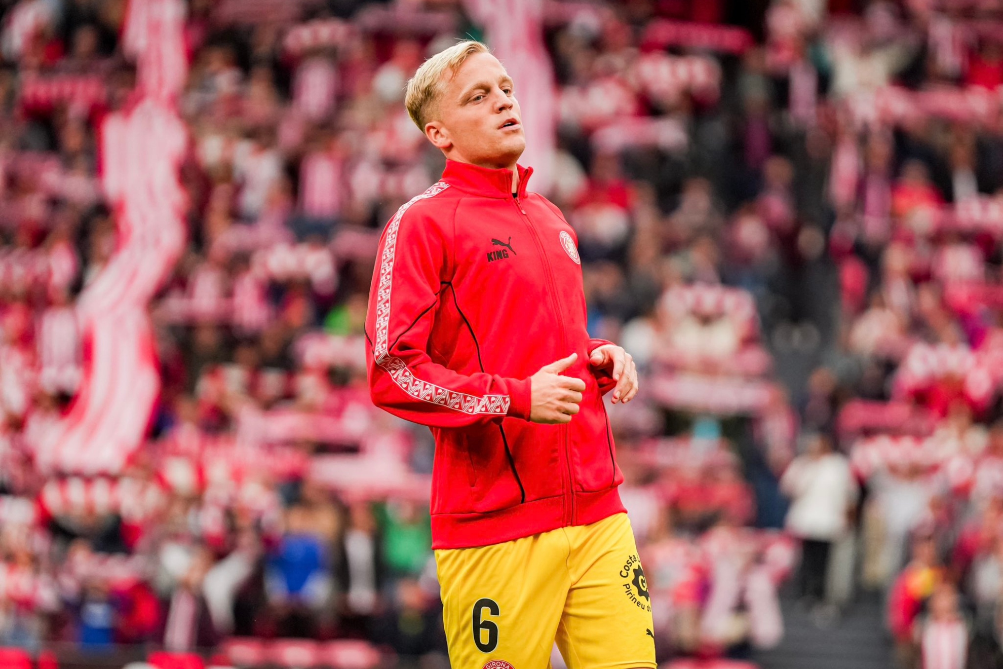 Donny Van de Beek, lesionado, estará de baja unos cinco meses