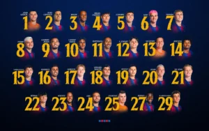 Dorsales Barça