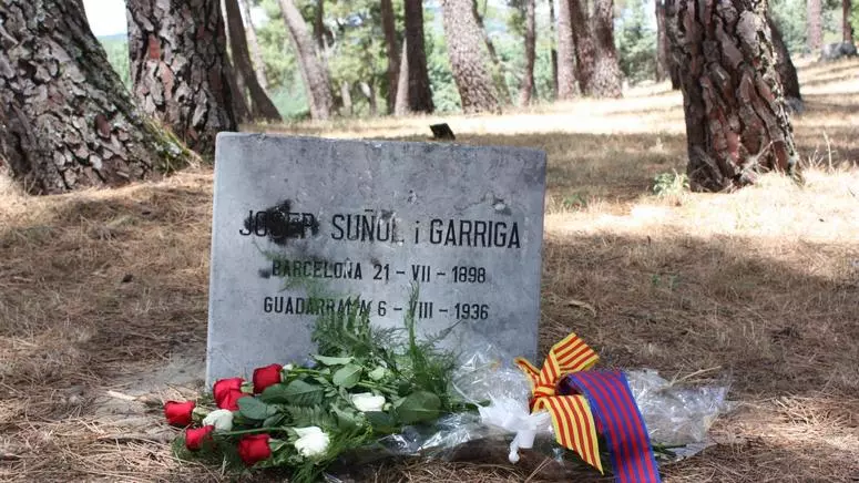 Homenaje a Sunyol en Guadarrama