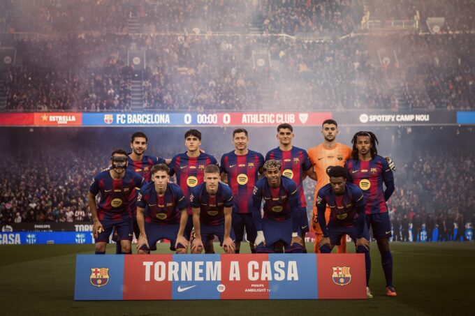 Alineación Barça