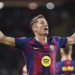 Robert Lewandowski, muy cerca de seguir en el Barça. Foto: SPORT