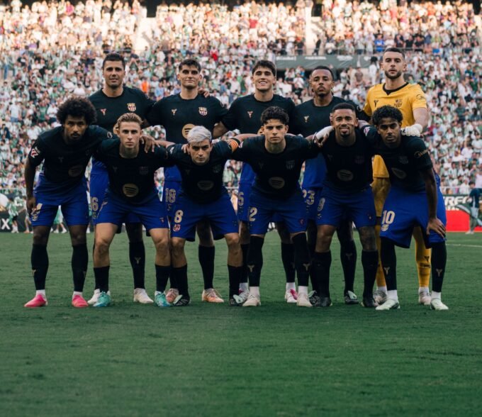 El once del Barça contra el Betis