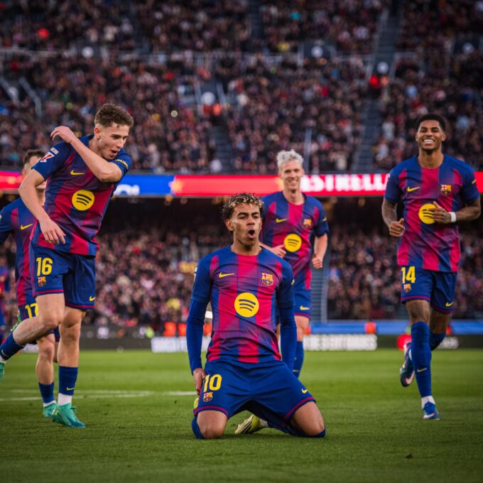 Lamine Yamal gol frente al Mallorca