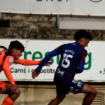 Al Barça B se le aleja el ascenso directo. Foto: SPORT.