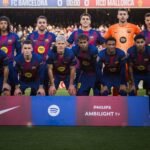 El once del Barça ante el Mallorca