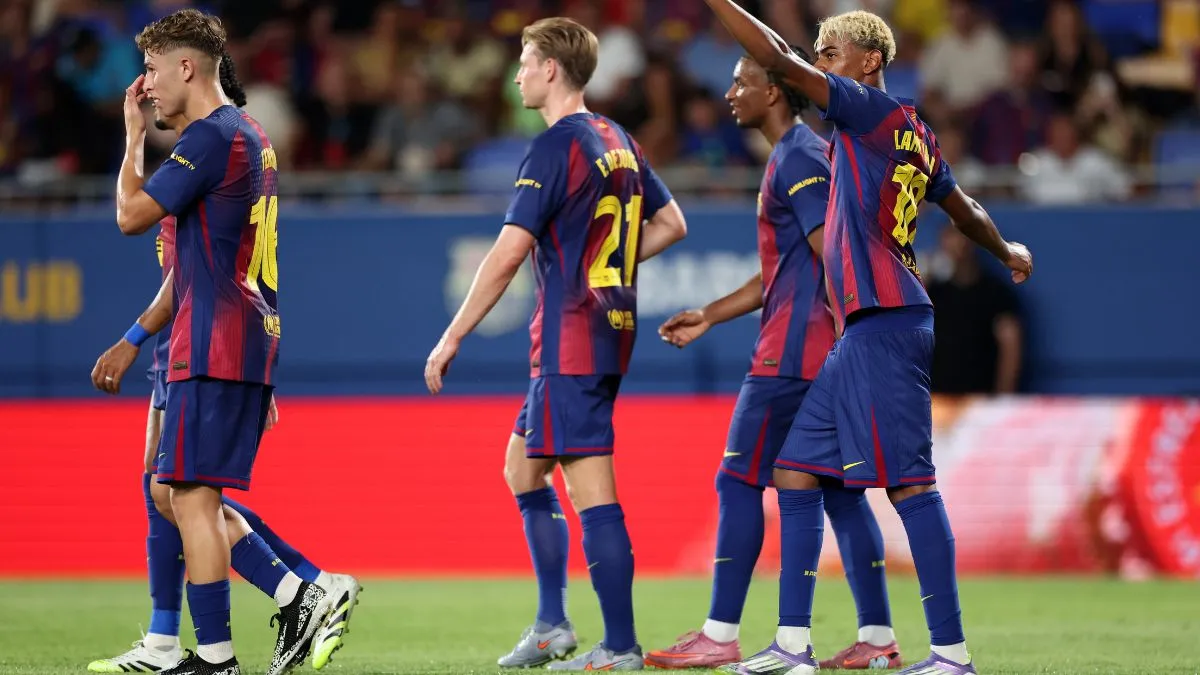 Fc Barcelona en partido