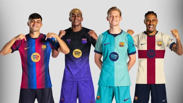equipación barça