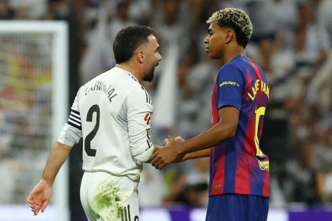 Carvajal y Lamine Yamal