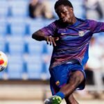 Ebrima Tunkara hará la pretemporada con Flick. Foto: SPORT
