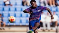Ebrima Tunkara hará la pretemporada con Flick. Foto: SPORT