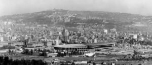 Fotografia de Barcelona con el Camp Nou recién construido