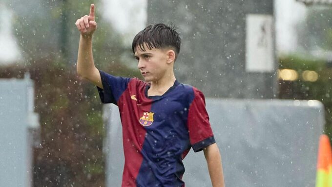 David Moreno, uno de los mayores talentos de La Masía. Foto: SPORT