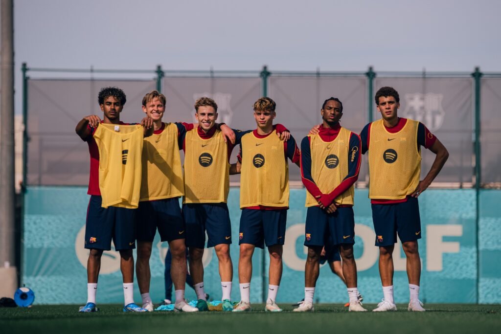 Entrenamiento previo al Clásico