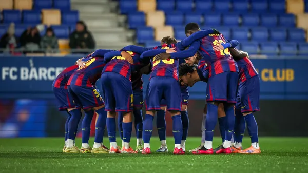 El Barça Atlètic inicia la segunda vuelta del campeonato liguero. Foto: FCB