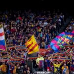 grada de animación barça