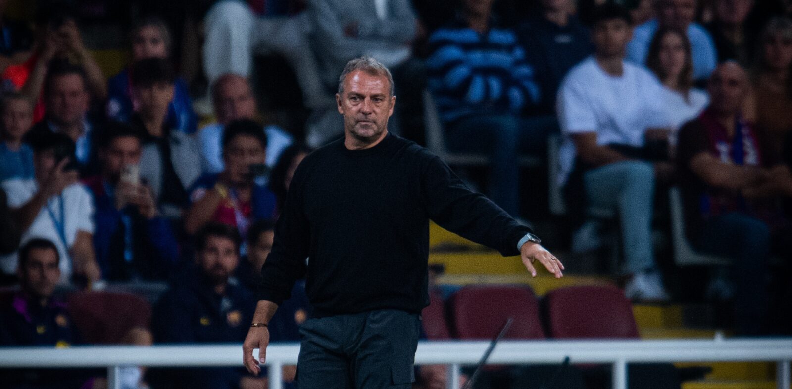 El técnico germano contra el PSG