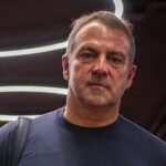 El técnico germano antes del partido contra el Sevilla