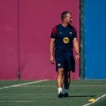 Flick en el entrenamiento