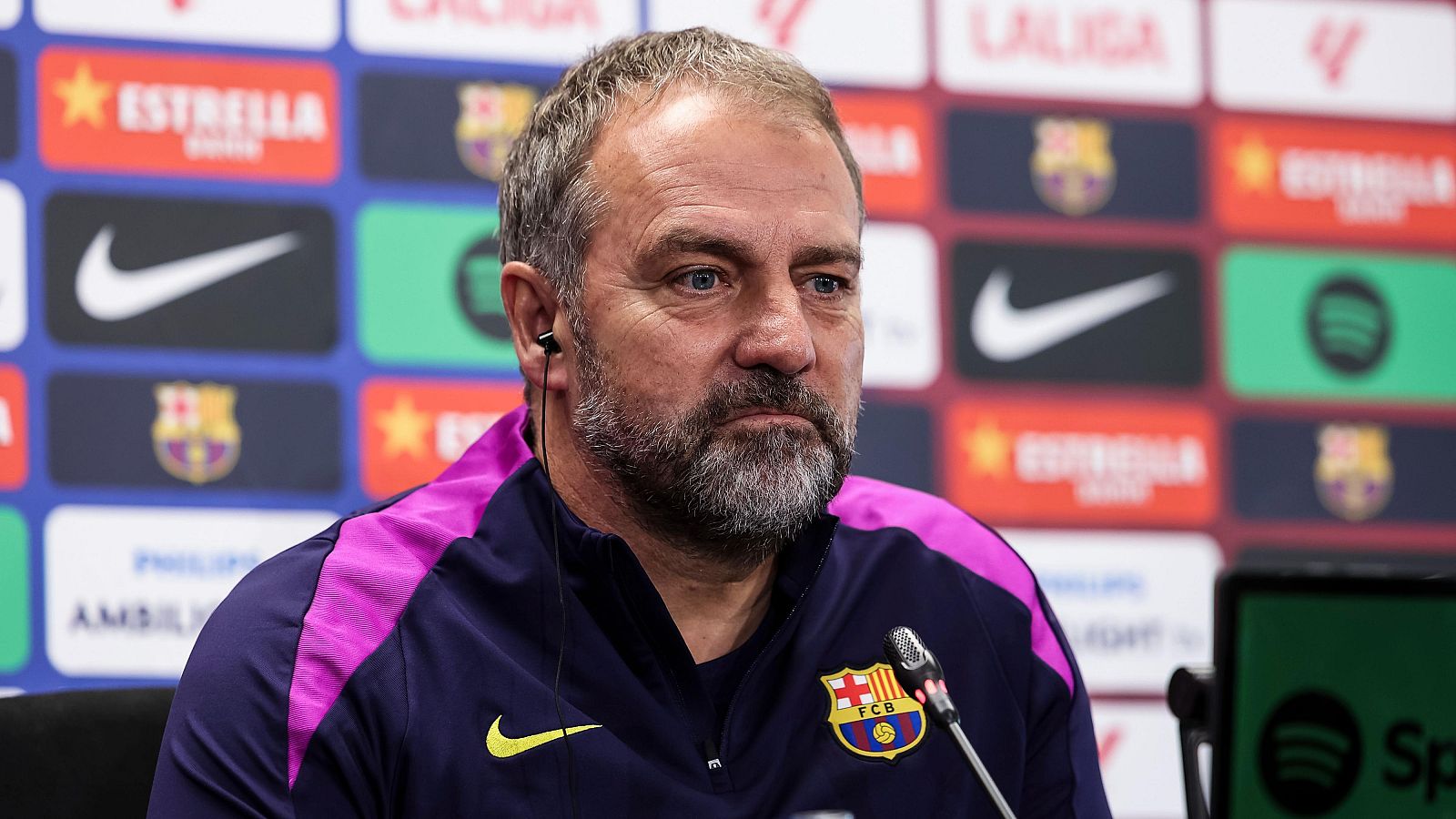 Flick, listo para otra 'final'. Foto: RTVE