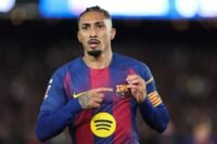 Raphinha con el FC Barcelona