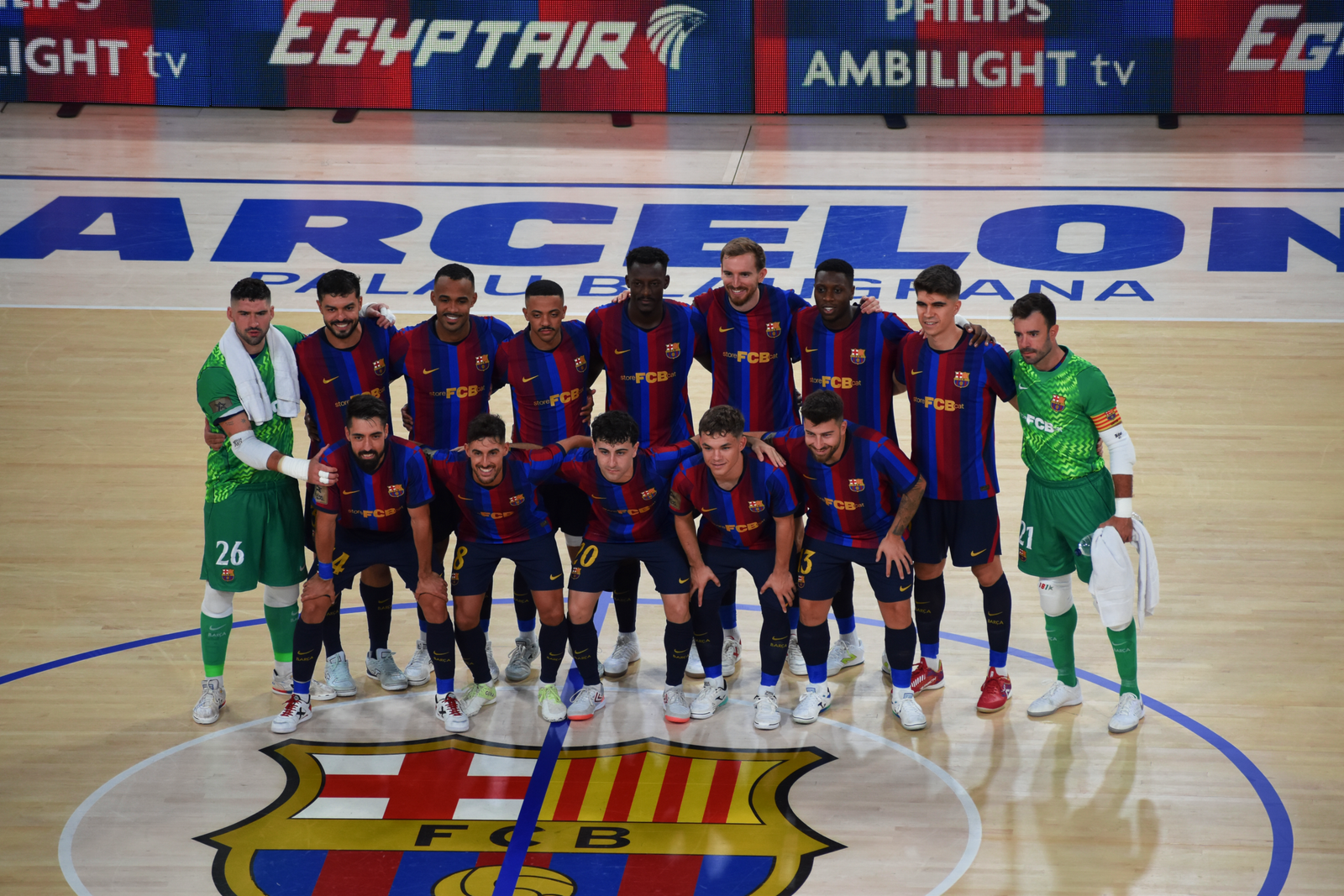 Plantilla futsal vs Cartagena