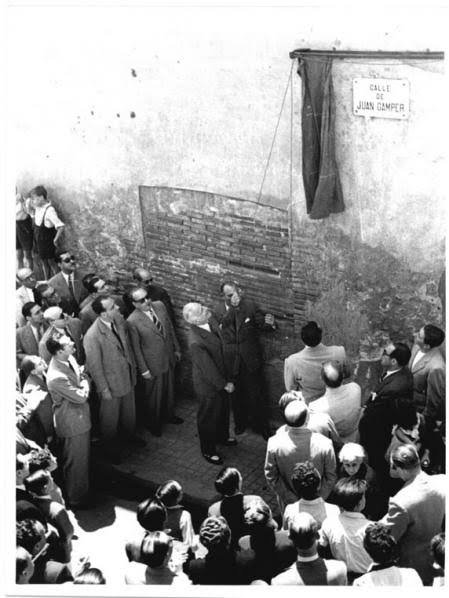 Inauguración calle Joan Gamper