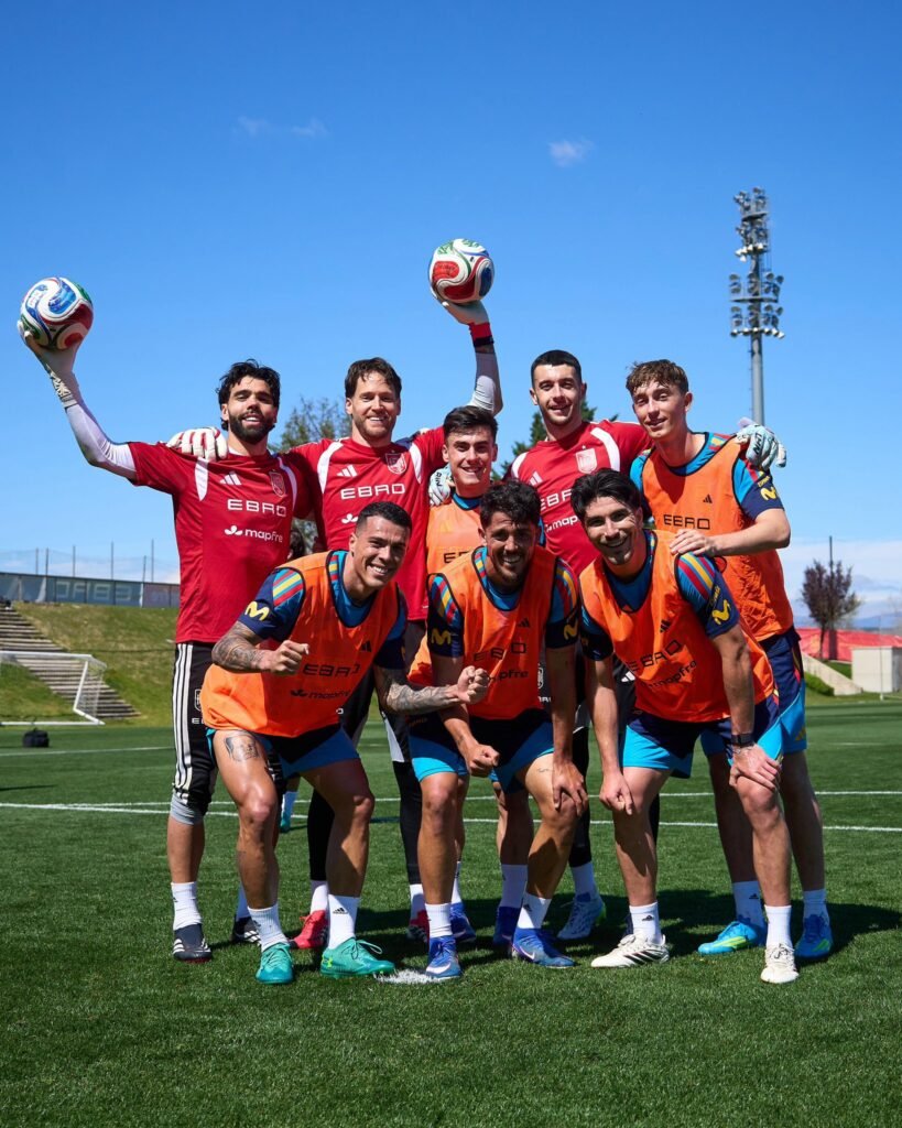 Joan García entrenamiento Selección