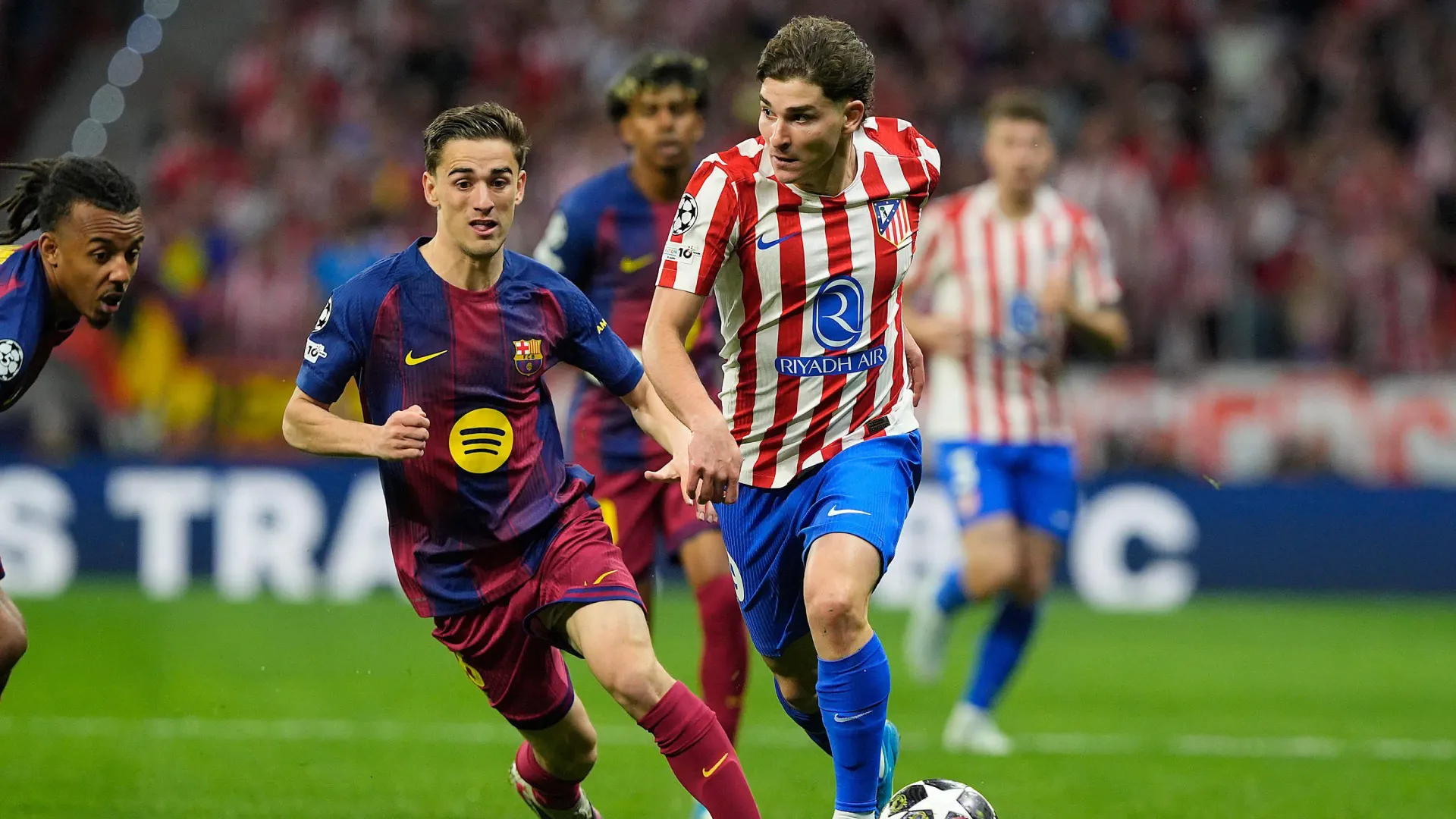 Gavi ante el Atlético