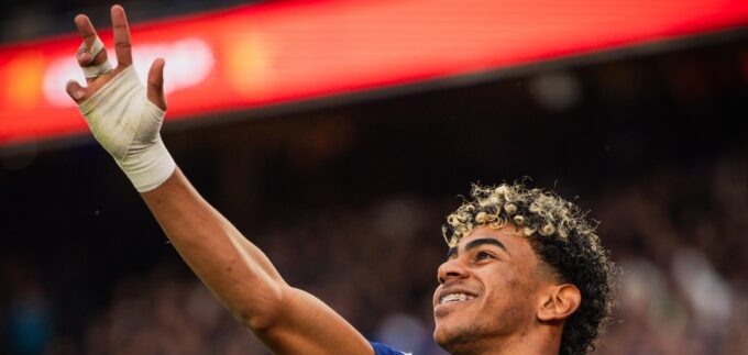 El extremo del Barça en el Camp Nou