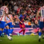 Lamine Yamal frente al Atlético de Madrid