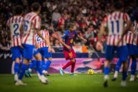 Lamine Yamal frente al Atlético de Madrid
