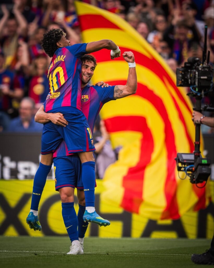 Lamine y Ferran fueron clave ante el Espanyol