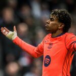 Lamine Yamal frente al Newcastle