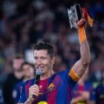 Lewandowski se despide del Camp Nou