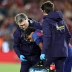 lesión Lamine Yamal isquio