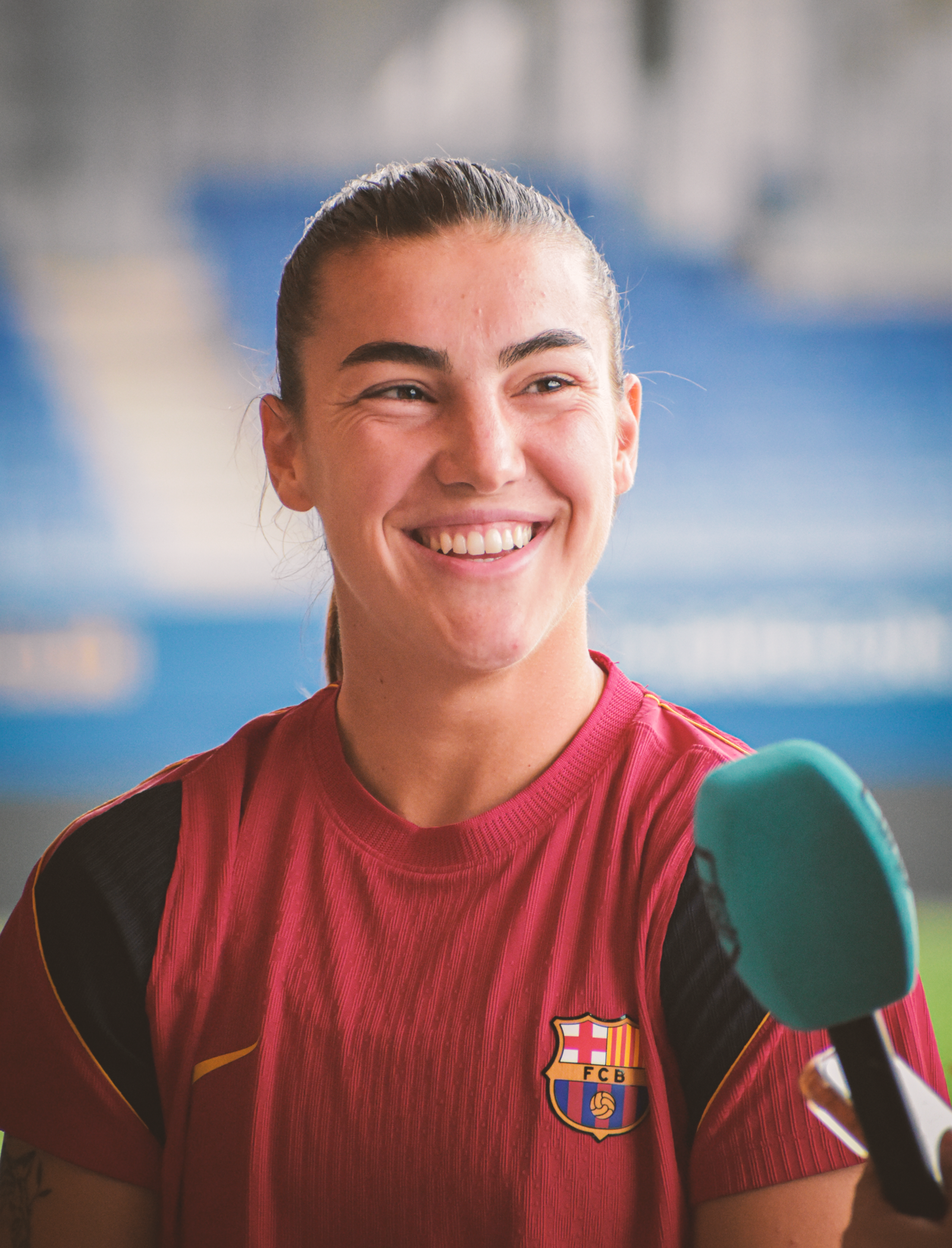 Patri Guijarro en el Media Day
