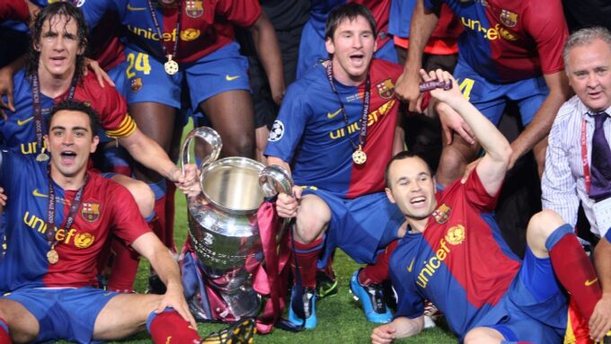 Leyendas del Barça en la Champions del 2009