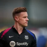 Ter Stegen, en la rampa de salida. Foto: FCB