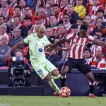 Lamine Yamal y Nico Williams.