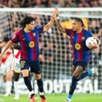Raphinha y Xavi Espart