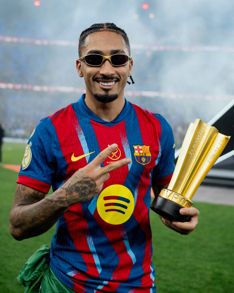 Raphinha MVP de la Supercopa